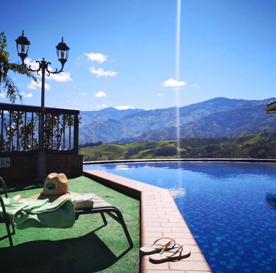 Castillo De Cascadas Finca Hotel Salamina Екстериор снимка