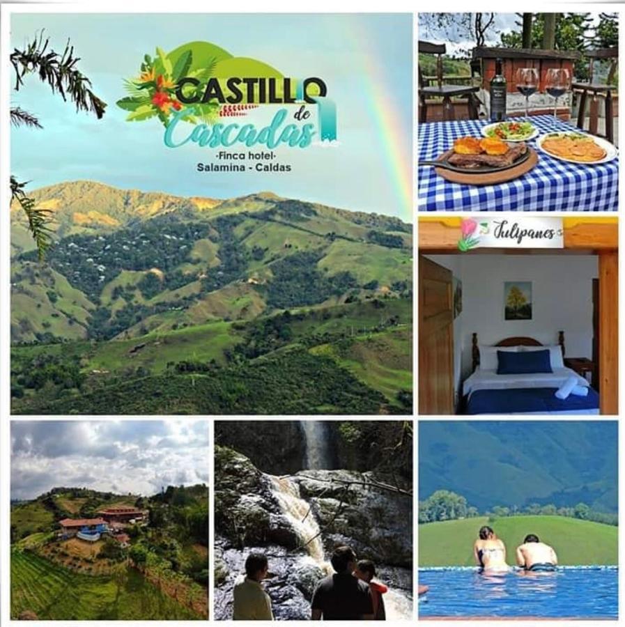 Castillo De Cascadas Finca Hotel Salamina Екстериор снимка
